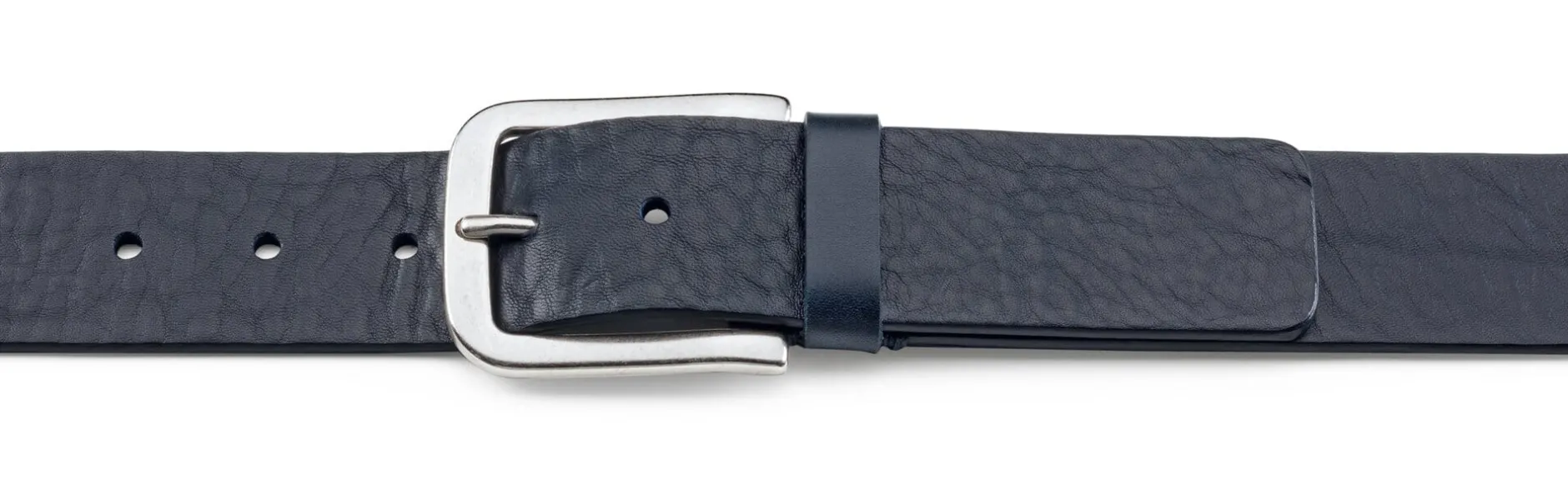 Ludwig Schröder Gürtel Rindleder Dunkelblau Best