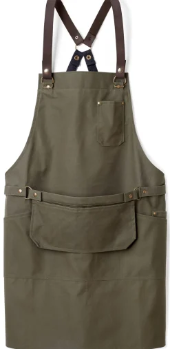 GUSSWERK Gärtnerschürze gewachste Baumwolle Discount