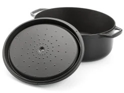 Invicta Gusseisen-Bräter emailliert oval Hot