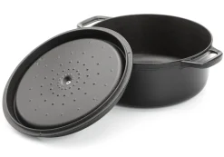 Invicta Gusseisen-Bräter emailliert rund Best