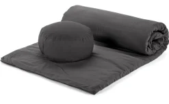 PROLANA Gymnastikmatte Baumwolle Anthrazit Outlet