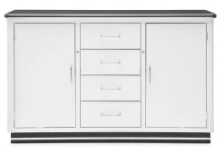 Müller Möbelfabrikation Halbschrank Stahlblech breit