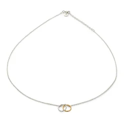fejn jewelry Halskette Bicolor-Circle Discount