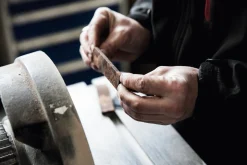 Richard Kappeller Handgefertigtes Flach-Erl-Messer New