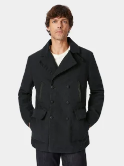 Hannes Roether Herrenjacke Doppelreiher Schwarz Discount