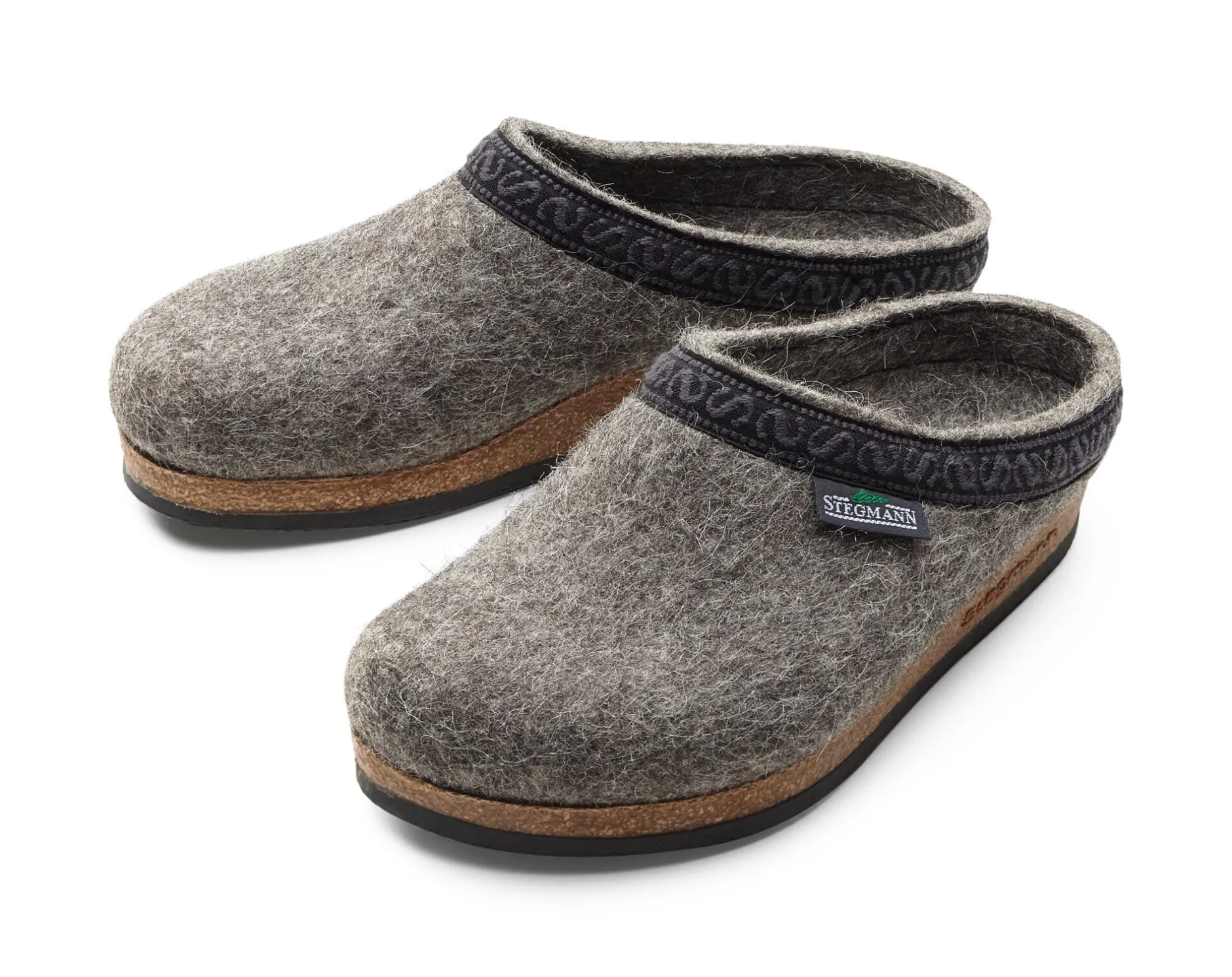 Stegmann Hausschuh Tiroler Steinschaf Grau New