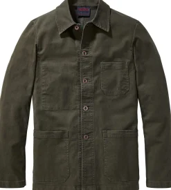 Vetra Herren-Arbeitsjacke Khaki