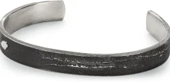 Guthmann Herren-Armreif Sandguss Oxid, Anthrazit Online