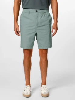 Knowledge Cotton Apparel Herren-Baumwollshorts Hellgrün Sale