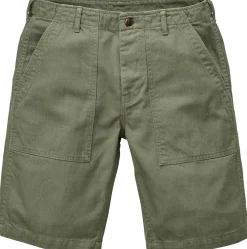 Pike Brothers Herren-Baumwollshorts 1962 Oliv Clearance