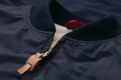 Manifattura Ceccarelli Herrenblouson Baumwolle Navy Online