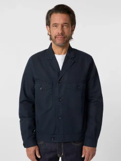 Vetra Herren-Blouson Baumwolle Navy