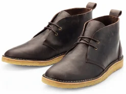 ekn footwear Herren-Boot Kreppsohle Braun Clearance