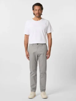 Knowledge Cotton Apparel Herren-Canvashose Grau Best