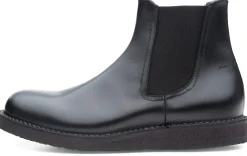 Punto Pigro Herren-Chelsea-Boot Schwarz