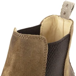 Astorflex Herren-Chelsea-Boot Velours Braun Hot