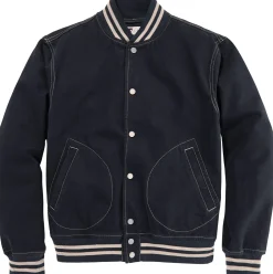 Tellason Herren-Collegejacke Dunkelblau Discount