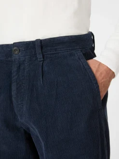 Blue de Gênes Herren-Cordhose Navy Sale