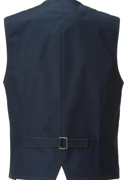 Blaumann Herren-Denimweste Blau New