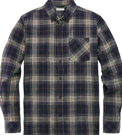 Knowledge Cotton Apparel Herren-Flanellhemd kariert Sale