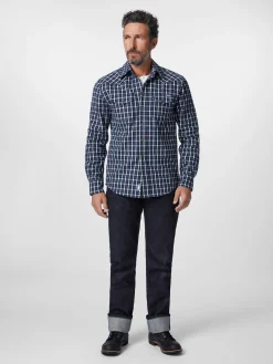 Blaumann Herren-Flanellhemd kariert Clearance