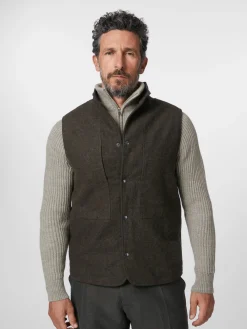 About Companions Herren-Flanellweste Braun Clearance