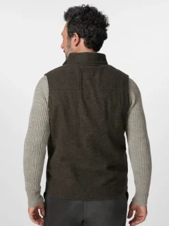 About Companions Herren-Flanellweste Braun Clearance