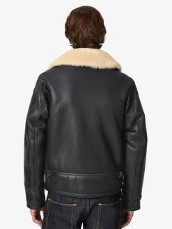 Manufactum Herren-Fliegerjacke Schwarz Best