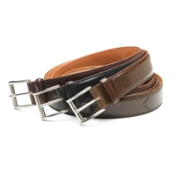 Kreis Ledermanufaktur Herrengürtel Pferdeleder schmalere Form New