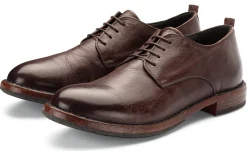 MOMA Herren-Halbschuh Dunkelbraun New