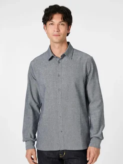Knowledge Cotton Apparel Herrenhemd Flanell Best