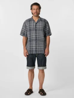 Knowledge Cotton Apparel Herrenhemd kariert