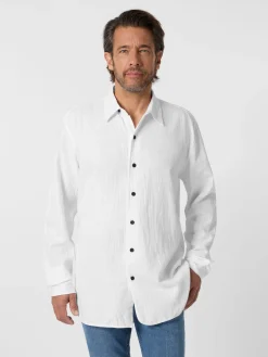 Hannes Roether Herrenhemd strukturiert Online