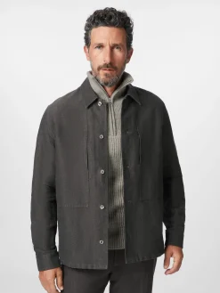 About Companions Herren-Hemdjacke Anthrazit