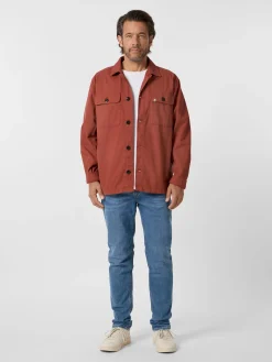 Blue de Gênes Herren-Hemdjacke Baumwolle