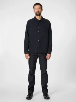 About Companions Herren-Hemdjacke gestreift Clearance