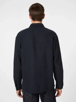 About Companions Herren-Hemdjacke gestreift Clearance