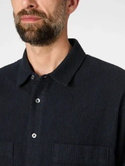 About Companions Herren-Hemdjacke gestreift Clearance