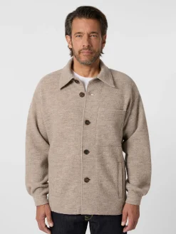 Stapf Herren-Hemdjacke Wollwirk Sand Sale