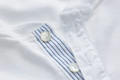 Schiesser Herren-Henley-Shirt Langarm Weiß Sale