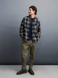 Knowledge Cotton Apparel Herrenhose Baumwollcanvas Discount