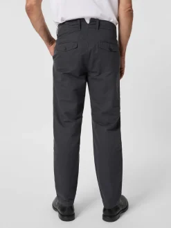 Hannes Roether Herrenhose Baumwolle Dunkelgrau Hot