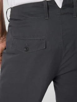 Hannes Roether Herrenhose Baumwolle Dunkelgrau Hot