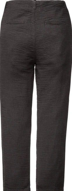 Hannes Roether Herrenhose Nadelstreifen Schwarz New