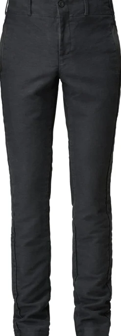 Hannes Roether Herrenhose Zwirn-Doppel-Pilot Schwarz Hot