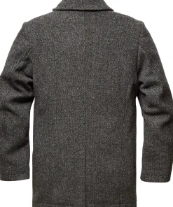 Herrenkleiderfabrik Kastell Herrenjacke Doppelreiher Graumelange Sale