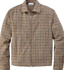 Armedangels Herrenjacke mit Zipper Camel Outlet