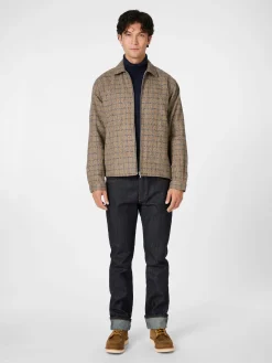 Armedangels Herrenjacke mit Zipper Camel Outlet