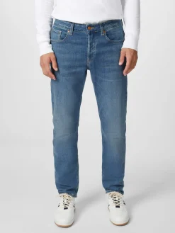 Mud Jeans Herrenjeans Hank Mid Tapered Blau Sale