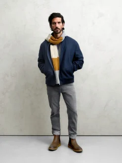 Blue de Gênes Herrenjeans Regular Slim Fit Grau Best